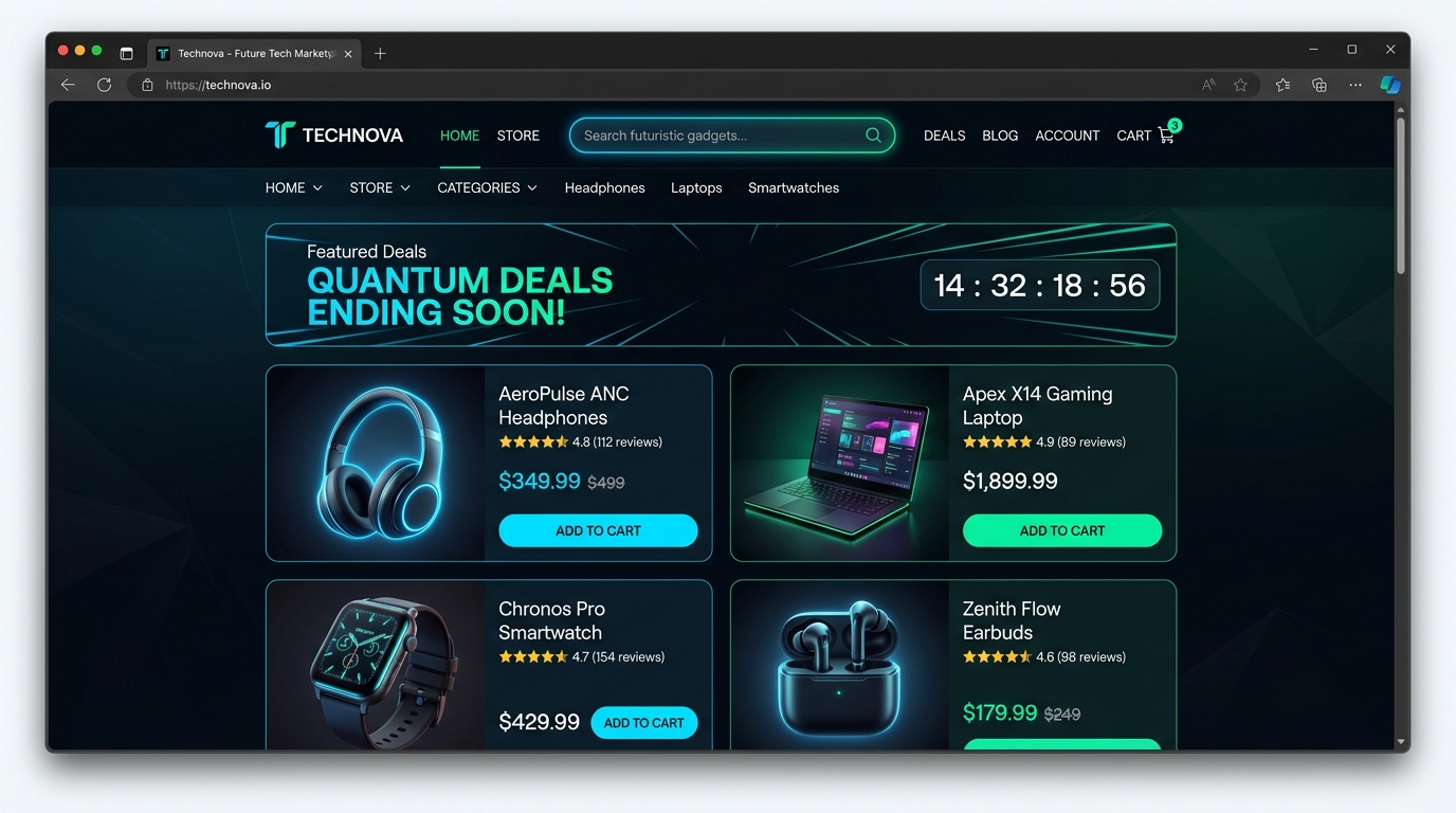 TechNova Store thumbnail