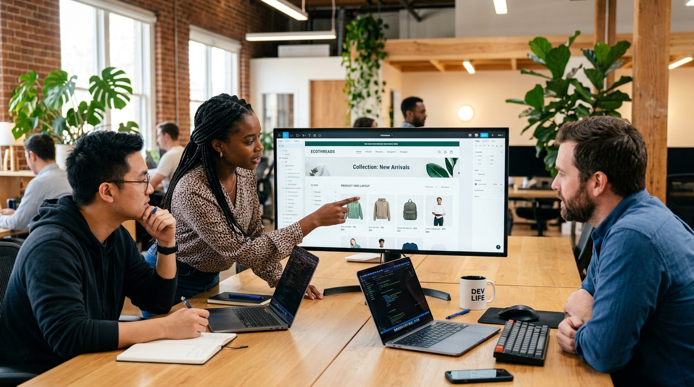 Dedicated eCommerce engineering and design team